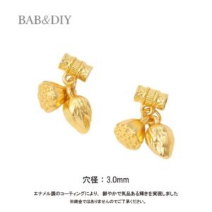 蓮の実チャーム DIYパーツ