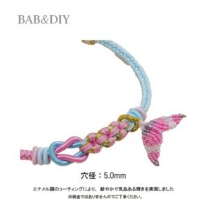 オーロラマーメイドテールチャーム DIYパーツ