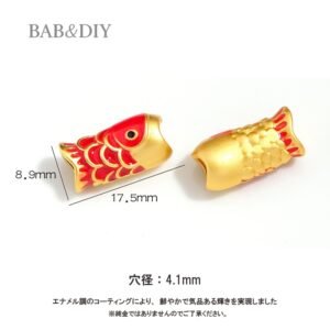 金色直筒魚 DIYパーツ