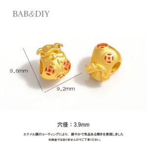 金運アップ！赤い古銭福袋 DIYパーツ