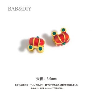 カボチャの馬車チャーム DIYパーツ